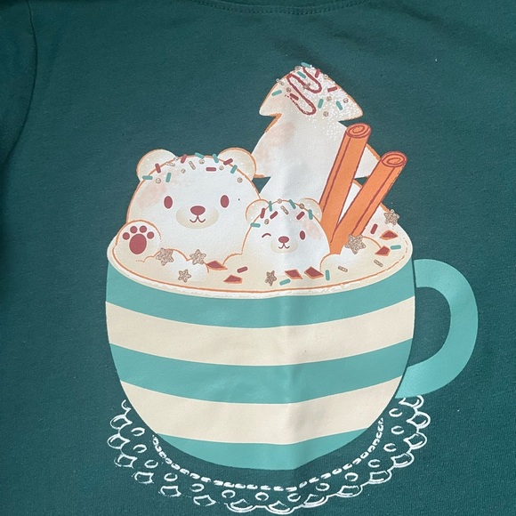 Cat & Jack Kids Green Long Sleeve Shirt - Picture 3 of 4